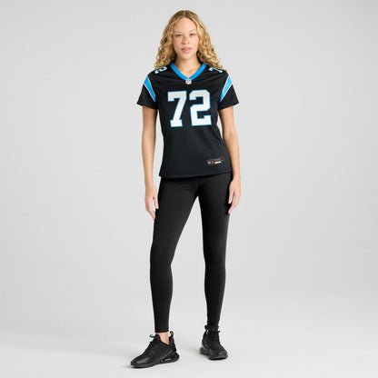 Taylor Moton Carolina Panthers Women's Team Game Jersey - Black | Nike discount