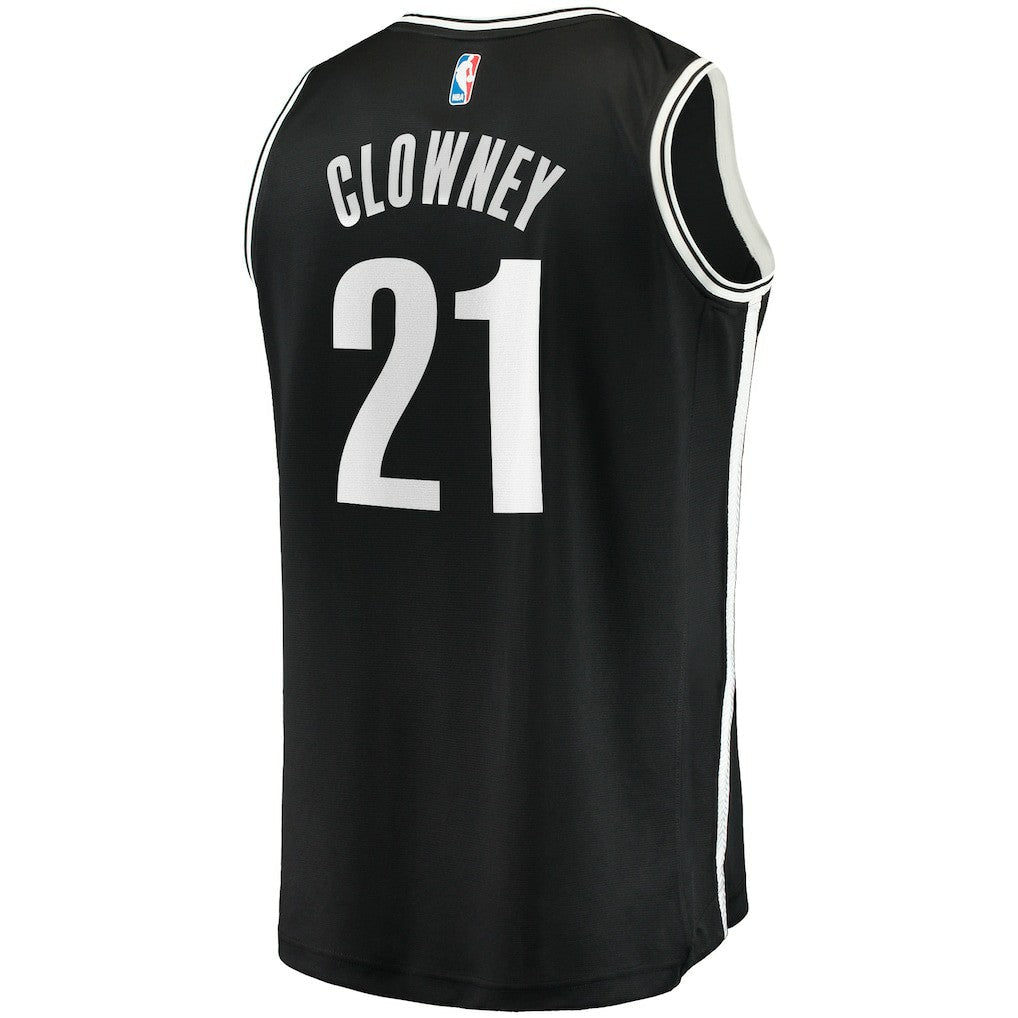 Noah Clowney Brooklyn Nets Fast Break Replica Jersey - Icon Edition - Black | Fanatics outlet