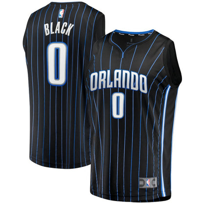 Anthony Black Orlando Magic Youth Fast Break Replica Jersey - Icon Edition - Black | Fanatics for sale