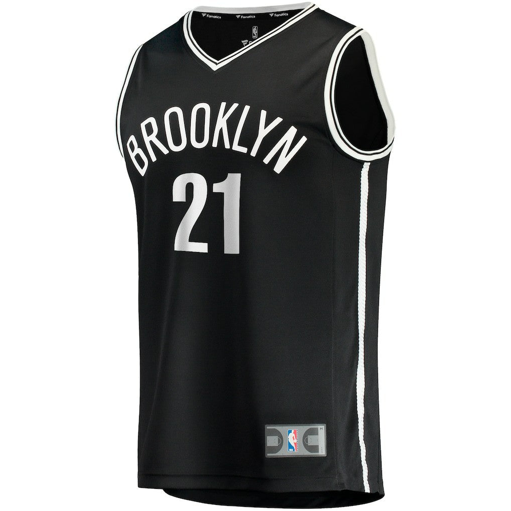 Noah Clowney Brooklyn Nets Youth Fast Break Replica Jersey - Icon Edition - Black | Fanatics outlet