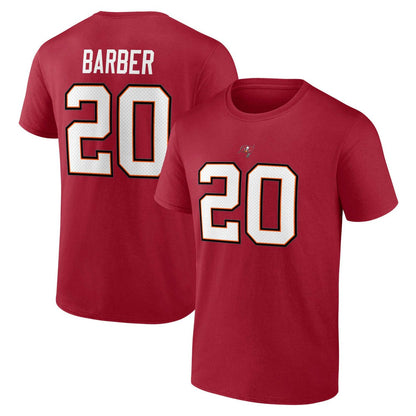 Ronde Barber Tampa Bay Buccaneers Retired Player Icon Name & Number T-Shirt - Red sale