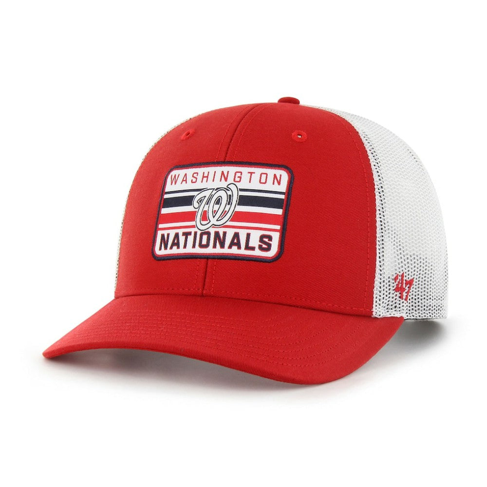 Washington Nationals Drifter Trucker Adjustable Hat - Red | 47 brand
