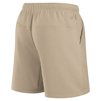 Cincinnati Bengals Unisex Elements Super Soft Fleece Shorts - Khaki sale