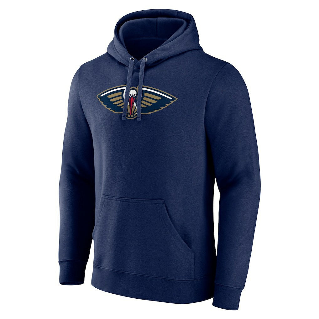 New Orleans Pelicans Primary Logo Pullover Hoodie - Navy | Fanatics outlet