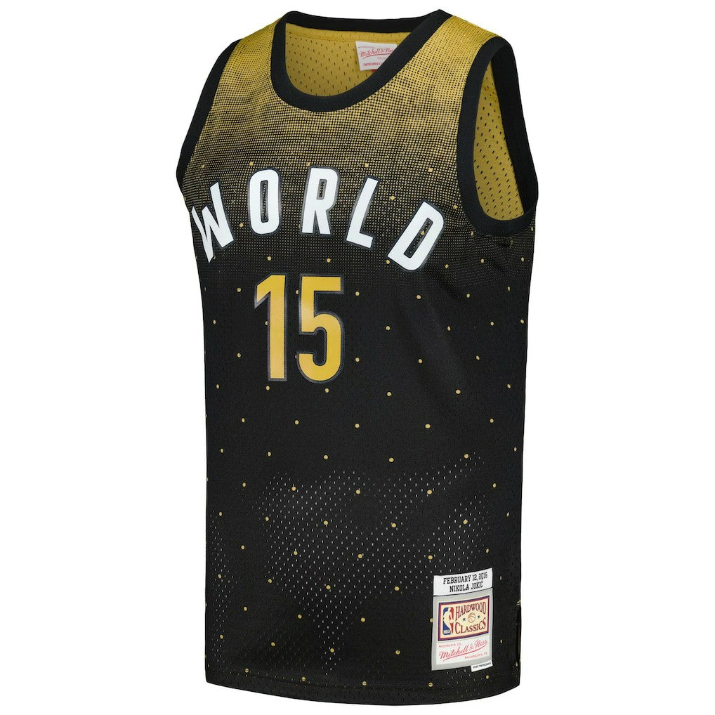 Nikola Jokic 2016 NBA Rising Stars Challenge Hardwood Classics Swingman Jersey sale - Black | Mitchell & Ness on sale