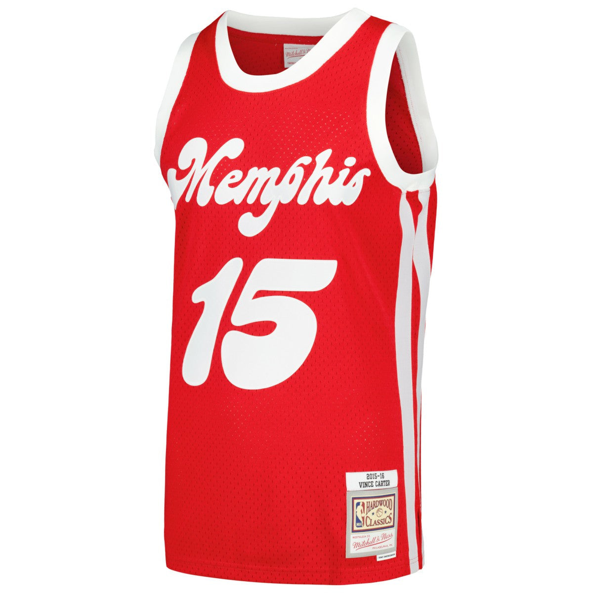 Vince Carter Memphis Grizzlies 2015/16 Hardwood Classics Swingman Jersey - Red | Mitchell & Ness sale