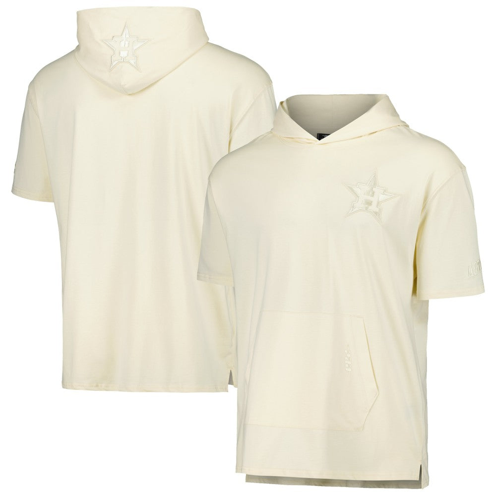 Houston Astros Pro Standard Neutral Hoodie T-Shirt - Cream