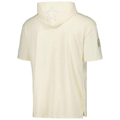 Houston Astros Pro Standard Neutral Hoodie T-Shirt - Cream