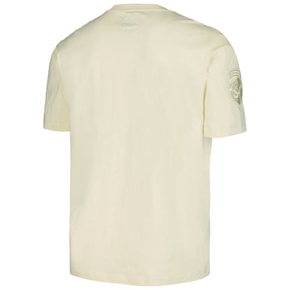 Cincinnati Reds Pro Standard Oversized Neutral CJ Dropped Shoulders T-Shirt - Cream