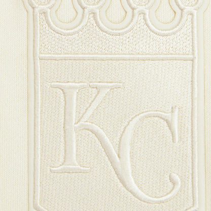 Kansas City Royals Pro Standard Neutral Fleece Shorts - Cream