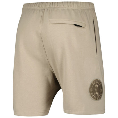 Los Angeles Angels Pro Standard Neutral Fleece Shorts - Khaki