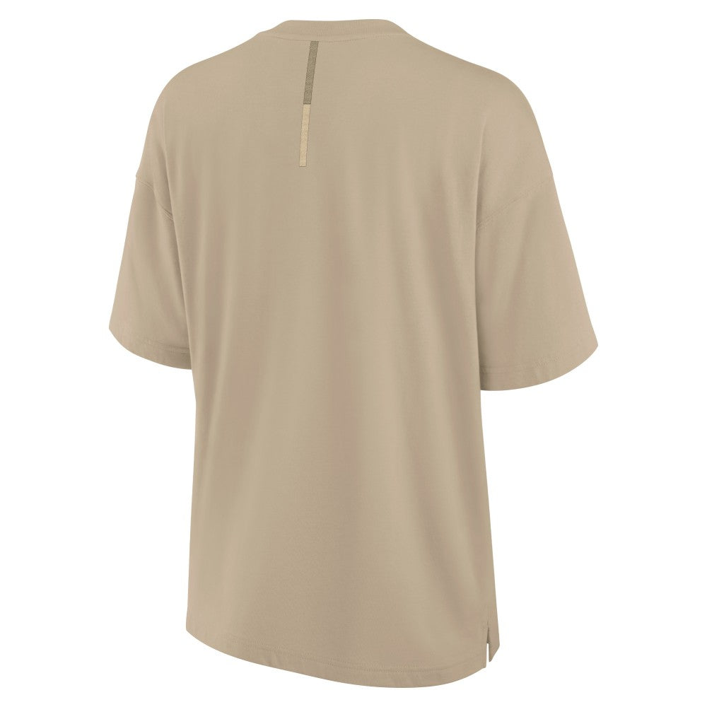 Houston Astros Women's Oversized Elements T-Shirt - Khaki