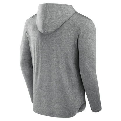 Chicago Cubs Front Office Tech Lightweight Hoodie T-Shirt - Black