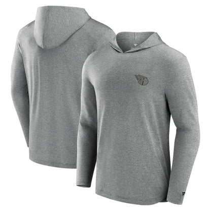 Cleveland Guardians Front Office Tech Lightweight Hoodie T-Shirt - Black