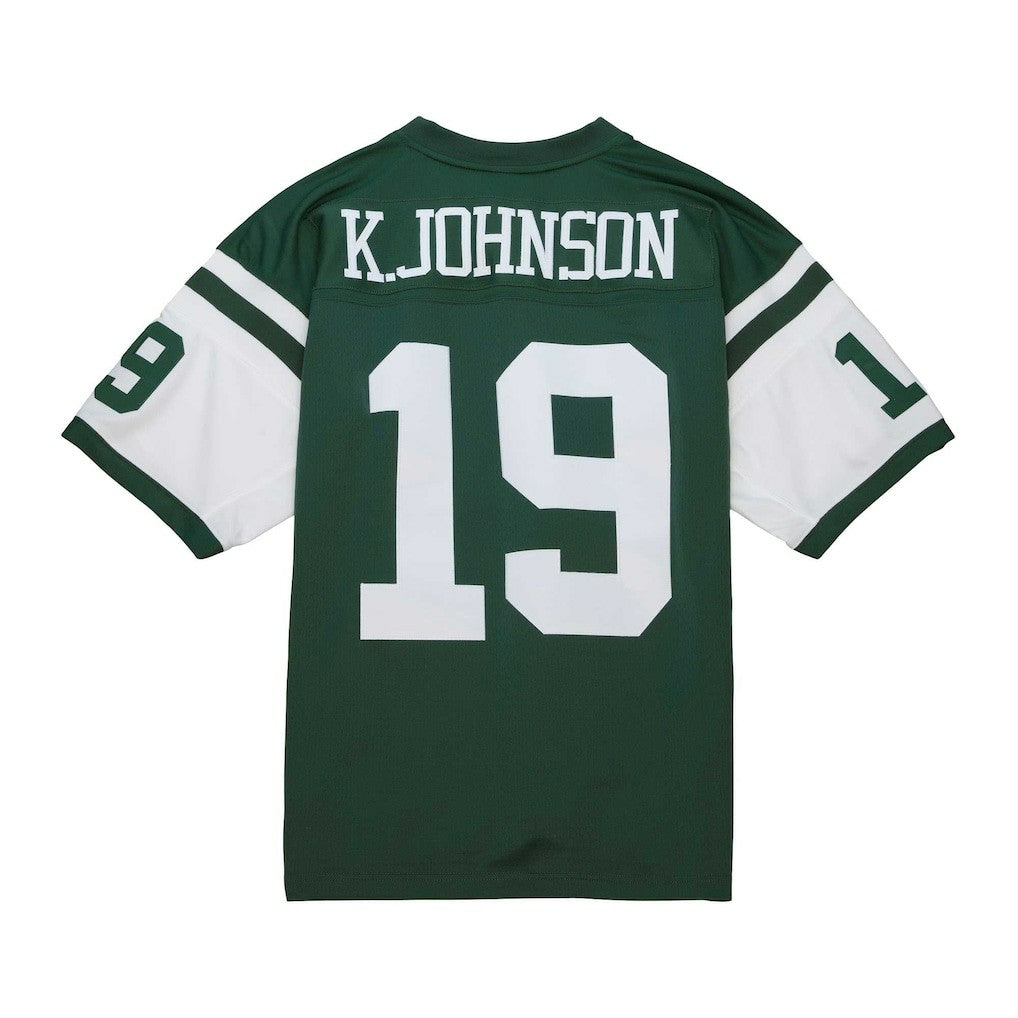 Keyshawn Johnson New York Jets Legacy Replica Jersey - Green on sale