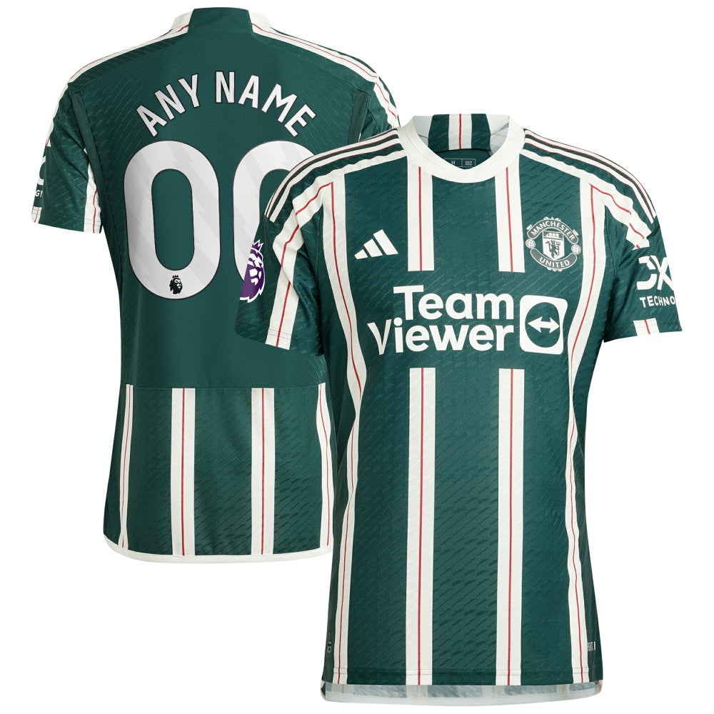 Manchester United 2023/24 Away Custom Jersey - Green | Adidas outlet