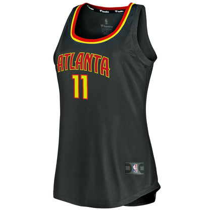 Trae Young Atlanta Hawks Women's Fast Break Tank Jersey - Icon Edition - Black | Fanatics cheap