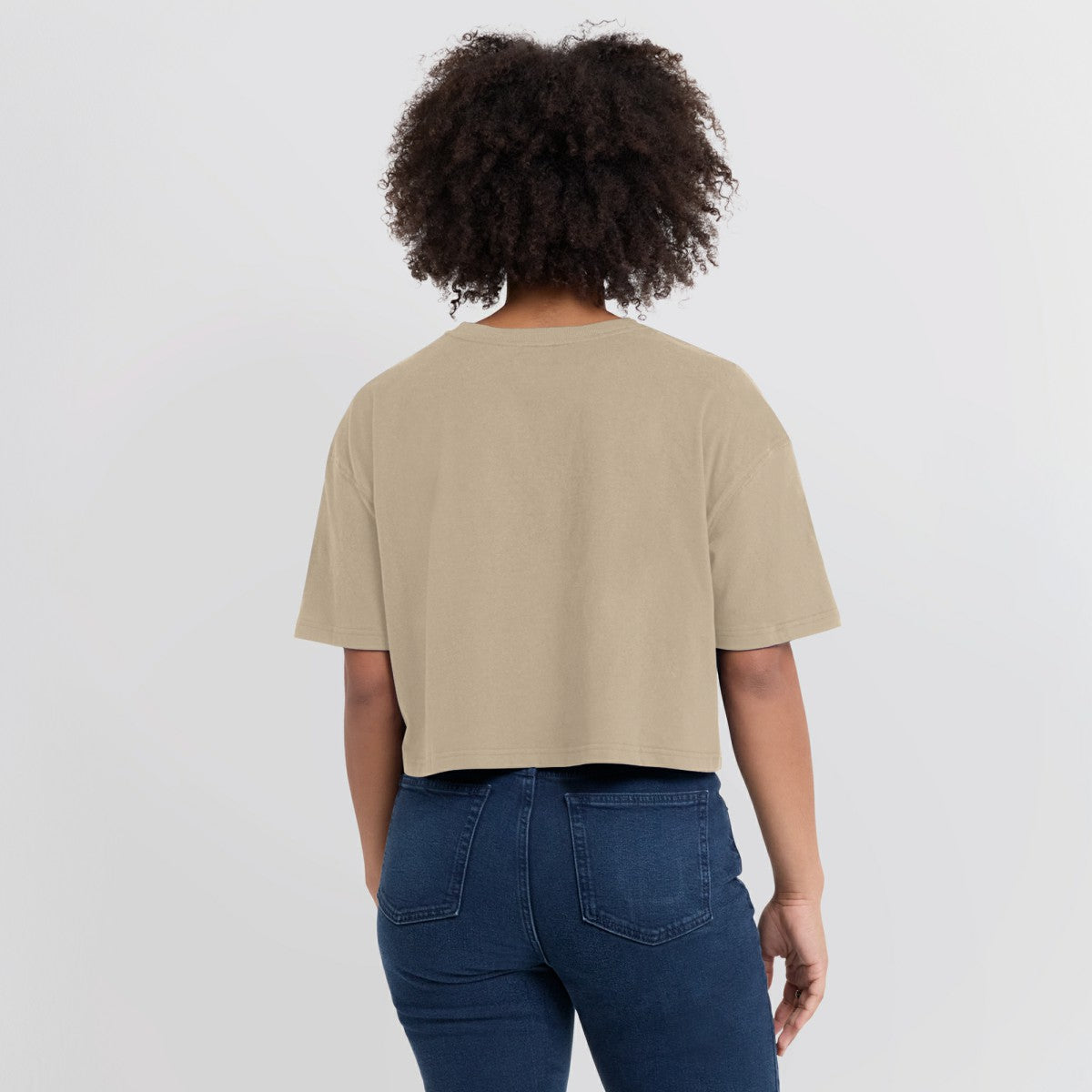 Portland Trail Blazers Women's Elements Super Soft Boxy Cropped T-Shirt - Khaki | Fanatics cheap