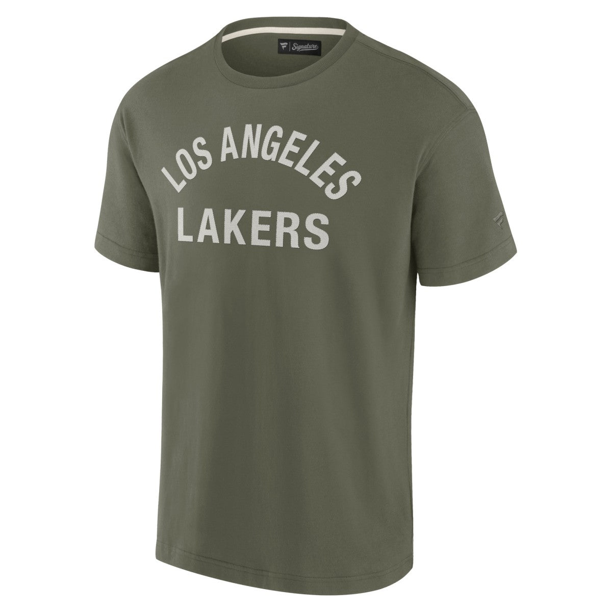 Los Angeles Lakers Unisex Elements Super Soft Short Sleeve T-Shirt - Olive | Fanatics discount