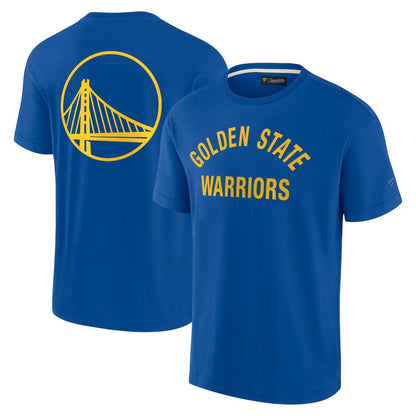 Golden State Warriors Unisex Elements Super Soft Short Sleeve T-Shirt sale - Royal | Fanatics on sale