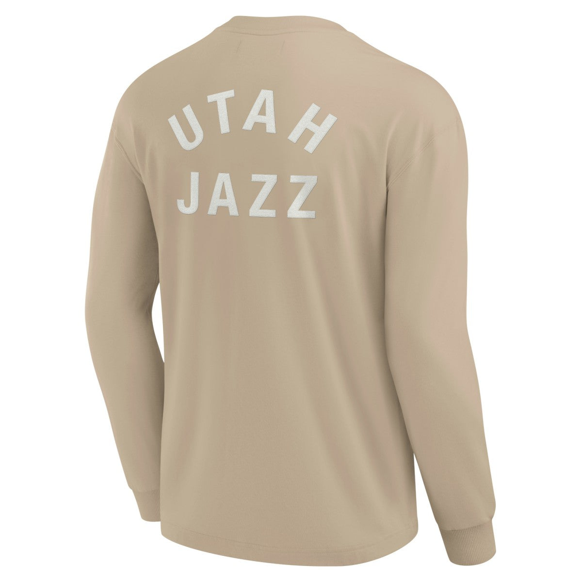 Utah Jazz Unisex Elements Super Soft Long Sleeve T-Shirt - Khaki | Fanatics outlet