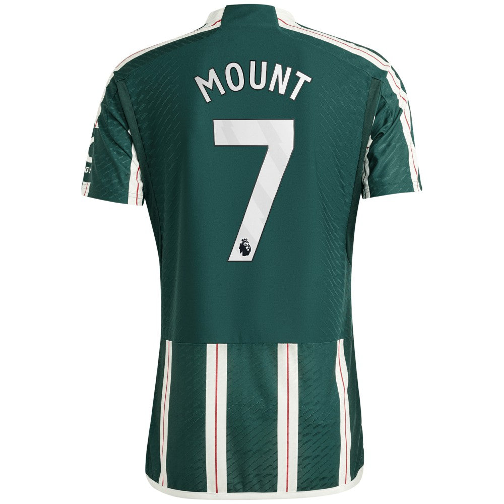 Mason Mount Manchester United 2023/24 Away Player Jersey - Green | Adidas for sale