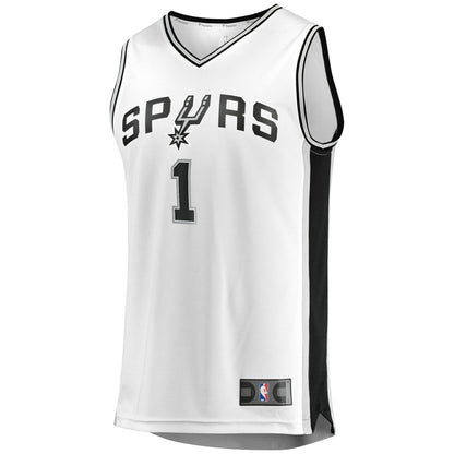 Victor Wembanyama San Antonio Spurs Fast Break Player Jersey - Association Edition - White | Fanatics for sale