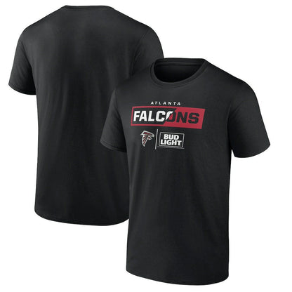 Atlanta Falcons NFL x Bud Light T-Shirt - Black sale