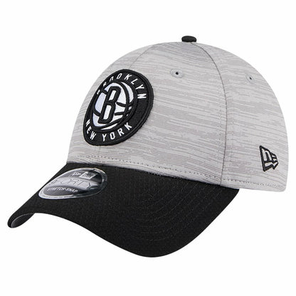 Brooklyn Nets Active Digi-Tech Two-Tone 9FORTY Adjustable Hat - Heather Gray/Black | New Era shop