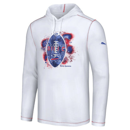 Buffalo Bills Graffiti Touchdown Pullover Hoodie - White cheap