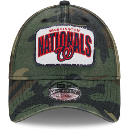 Washington Nationals Gameday 9FORTY Adjustable Hat - Camo | New Era