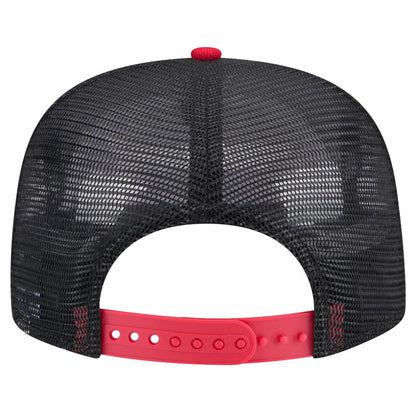 Washington Nationals Throwback Meshback Golfer Hat - Black | New Era