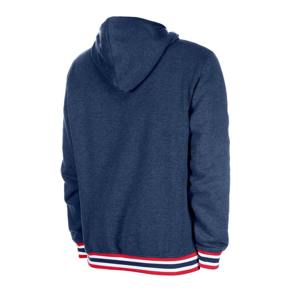 USMNT 5th & Ocean by New Era Throwback Fleece Pullover Hoodie - Navy | New Era outlet