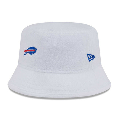 Buffalo Bills New Era Court Sport Terry Bucket Hat - White outlet