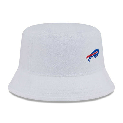 Buffalo Bills New Era Court Sport Terry Bucket Hat - White outlet