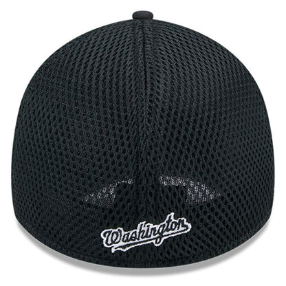 Washington Nationals Neo 39THIRTY Flex Hat - Black/White | New Era