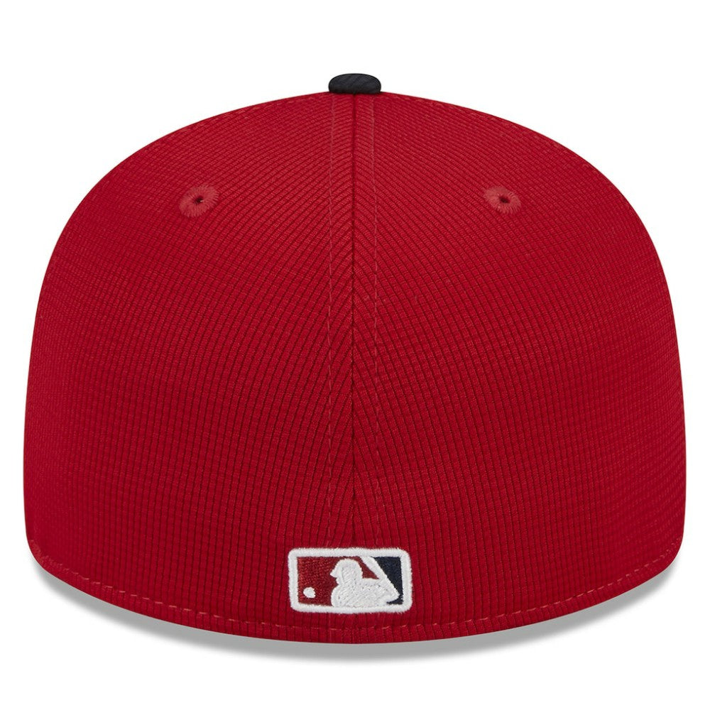 Washington Nationals 2025 Batting Practice Low Profile 59FIFTY Fitted Hat - Red | New Era