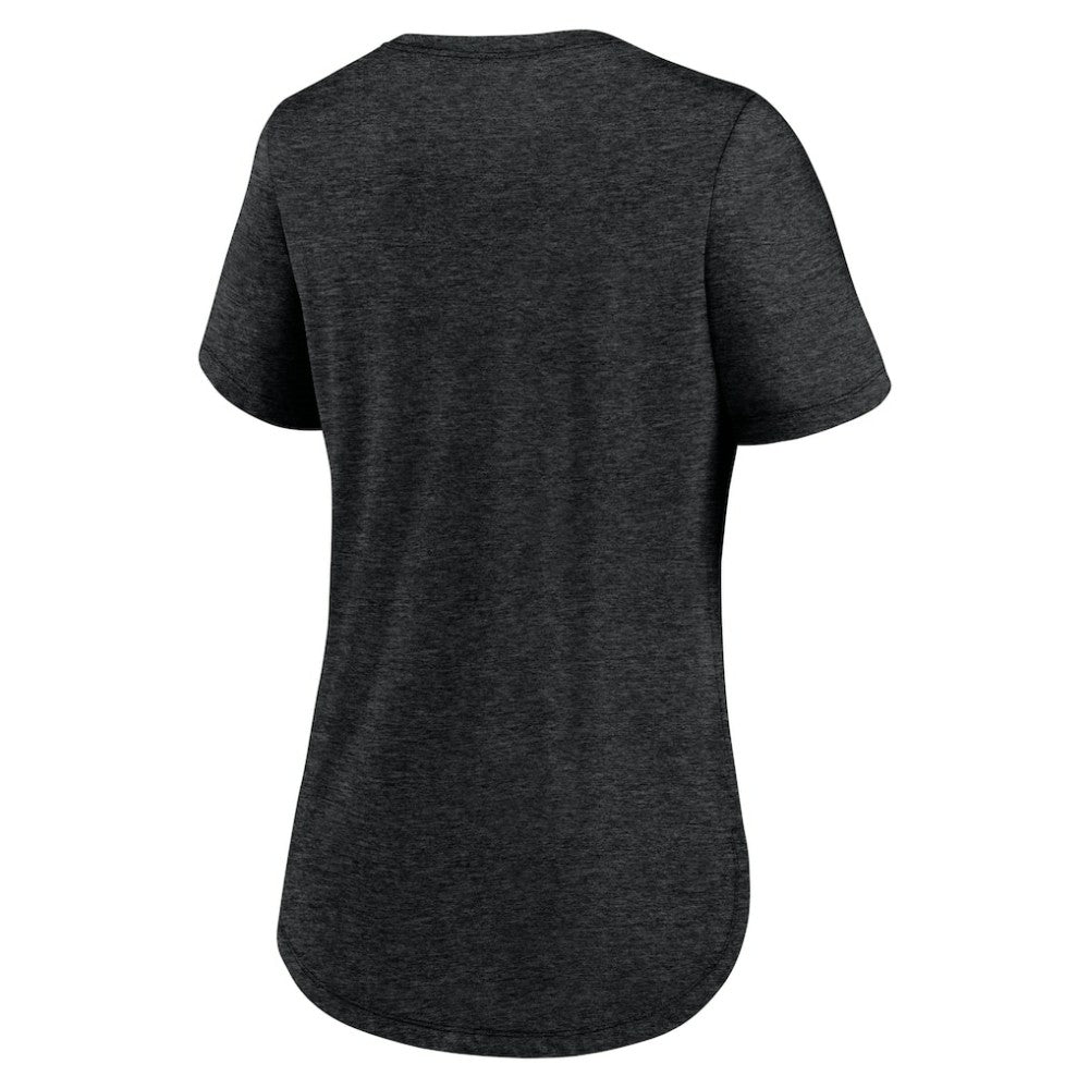 Baltimore Orioles Women's Big Swoosh Tri-Blend Scoop Neck T-Shirt - Charcoal | Nike