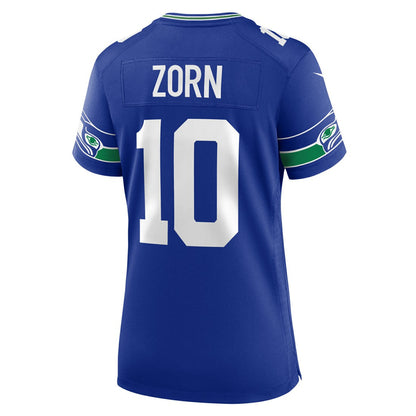 Jim Zorn Seattle Seahawks Women's Throwback Retired Player Game Jersey - Royal | Nike outlet