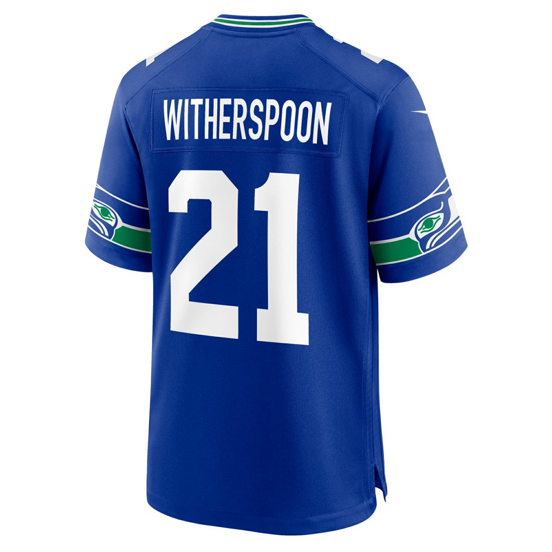 Devon Witherspoon Seattle Seahawks Throwback Player Game Jersey - Royal | Nike for sale