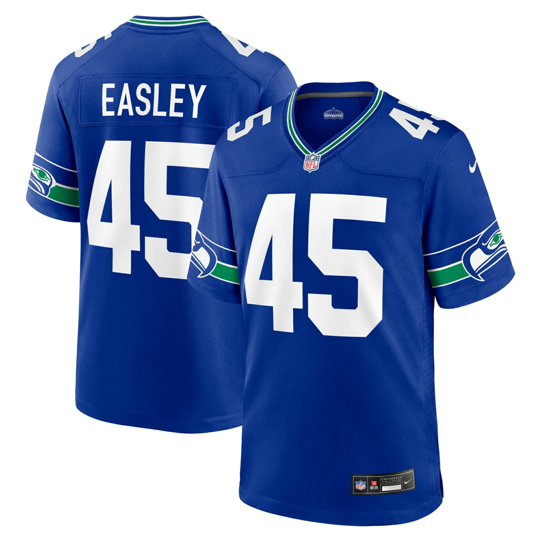 Kenny Easley Seattle Seahawks Retired Player Alternate Game Jersey - Royal | Nike sale