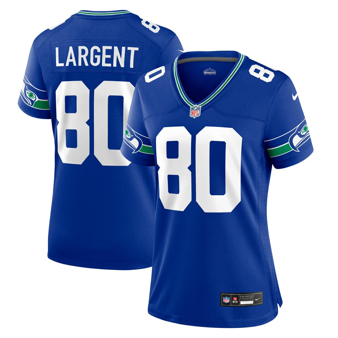 Steve Largent Seattle Seahawks Women's Throwback Retired Player Game Jersey - Royal | Nike discount