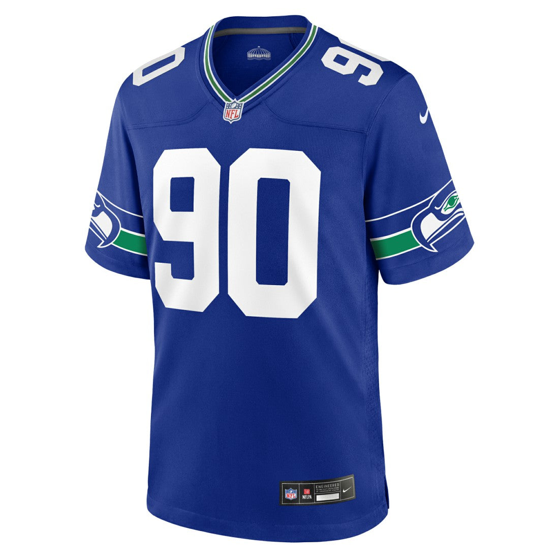 Jarran Reed Seattle Seahawks Alternate Game Jersey - Royal | Nike discount