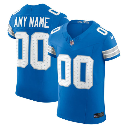 Detroit Lions Team Vapor F.U.S.E. Elite Custom Jersey - Blue | Nike for sale