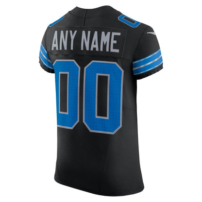 Detroit Lions Alternate Vapor F.U.S.E. Elite Custom Jersey - Black | Nike on sale