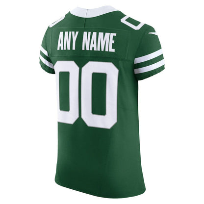 New York Jets Vapor F.U.S.E. Elite Custom Jersey - Legacy Green | Nike discount