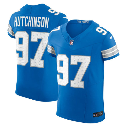 Aidan Hutchinson Detroit Lions Vapor F.U.S.E. Elite Jersey - Blue | Nike online