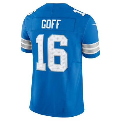Jared Goff Detroit Lions Vapor F.U.S.E. Limited Jersey - Blue | Nike online