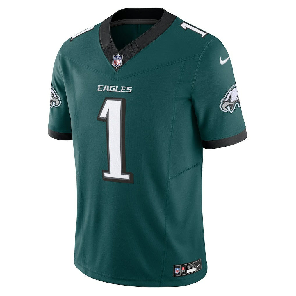 Jalen Hurts Philadelphia Eagles Vapor F.U.S.E. Limited Jersey - Midnight Green | Nike on sale