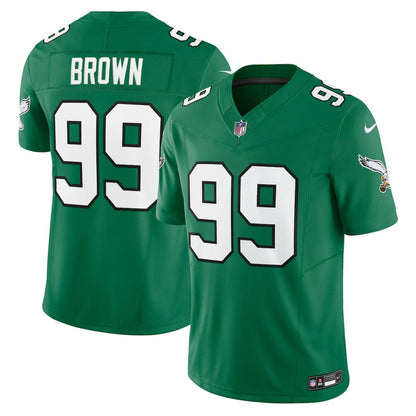 Jerome Brown Philadelphia Eagles Alternate Vapor F.U.S.E. Limited Jersey - Kelly Green | Nike discount
